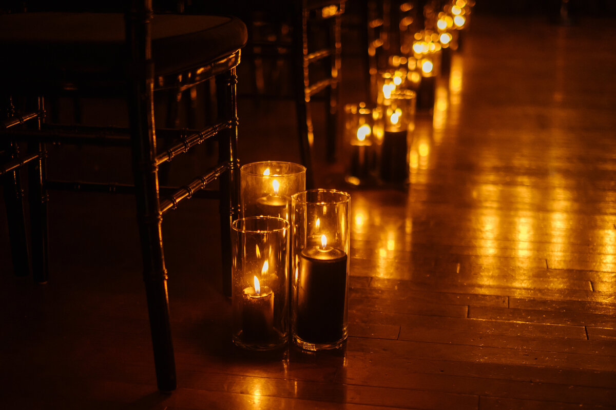5 - St. Petersburg Halloween Wedding Candlelit Ceremony - Tampa Bay Wedding Planner