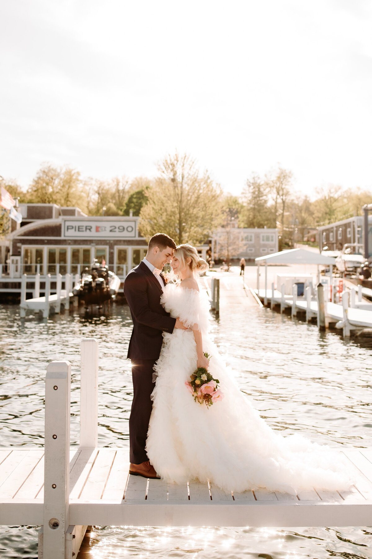 Fluffy Sunset Citrus Palette Pier 290 wedding lake geneva-83