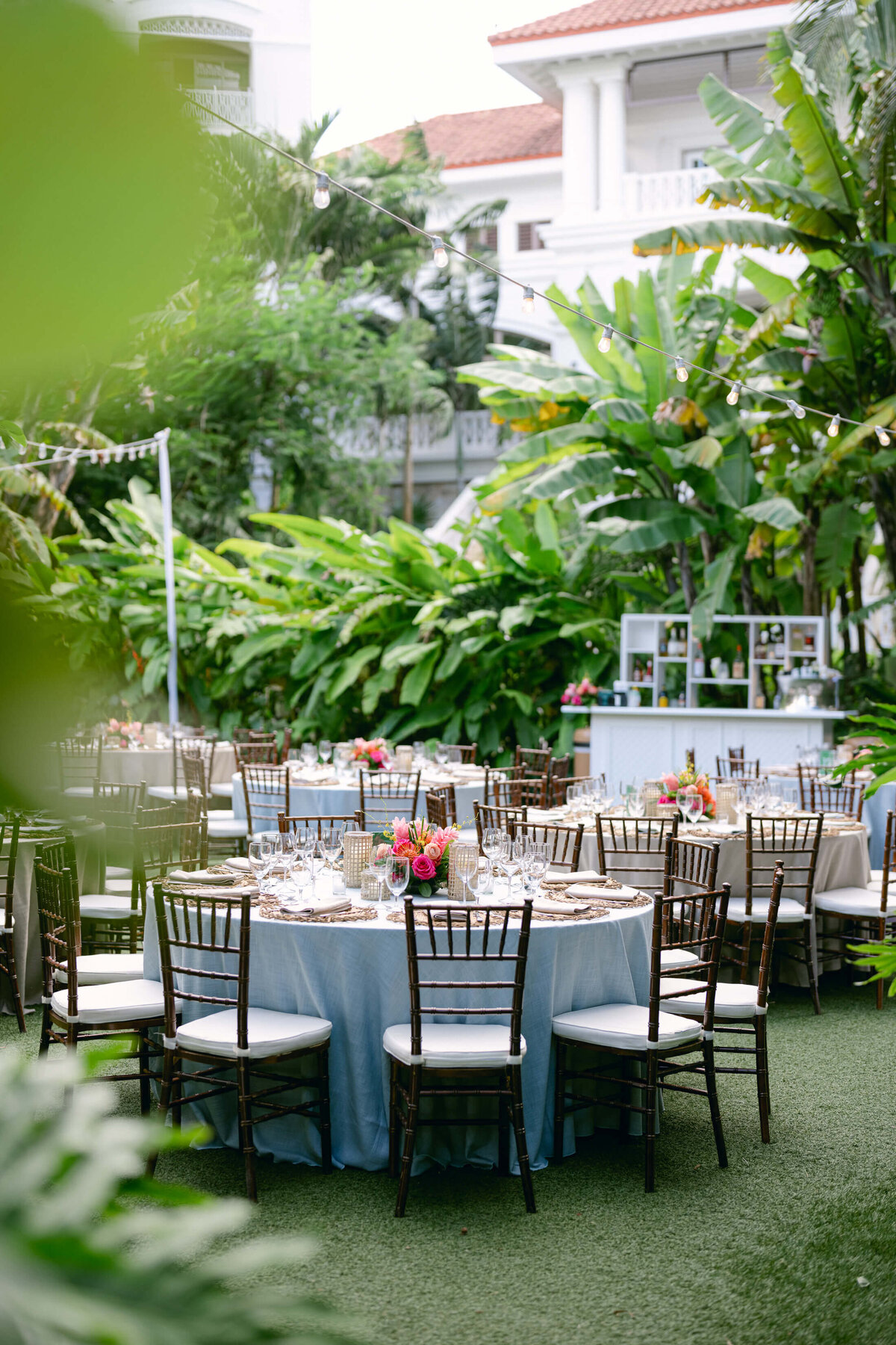 Rehearsal dinner and welcome party at Rosewood Baha Mar
