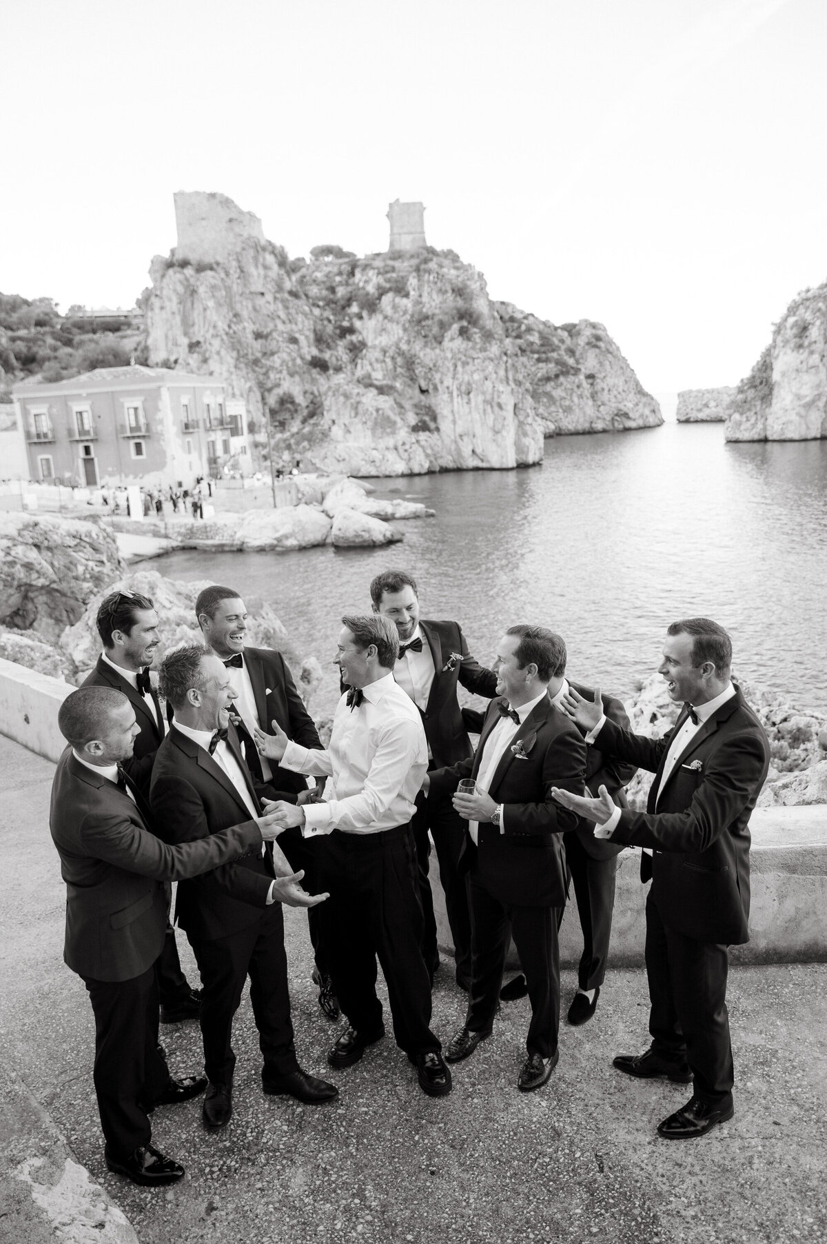 wedding at tonnara di scopello 