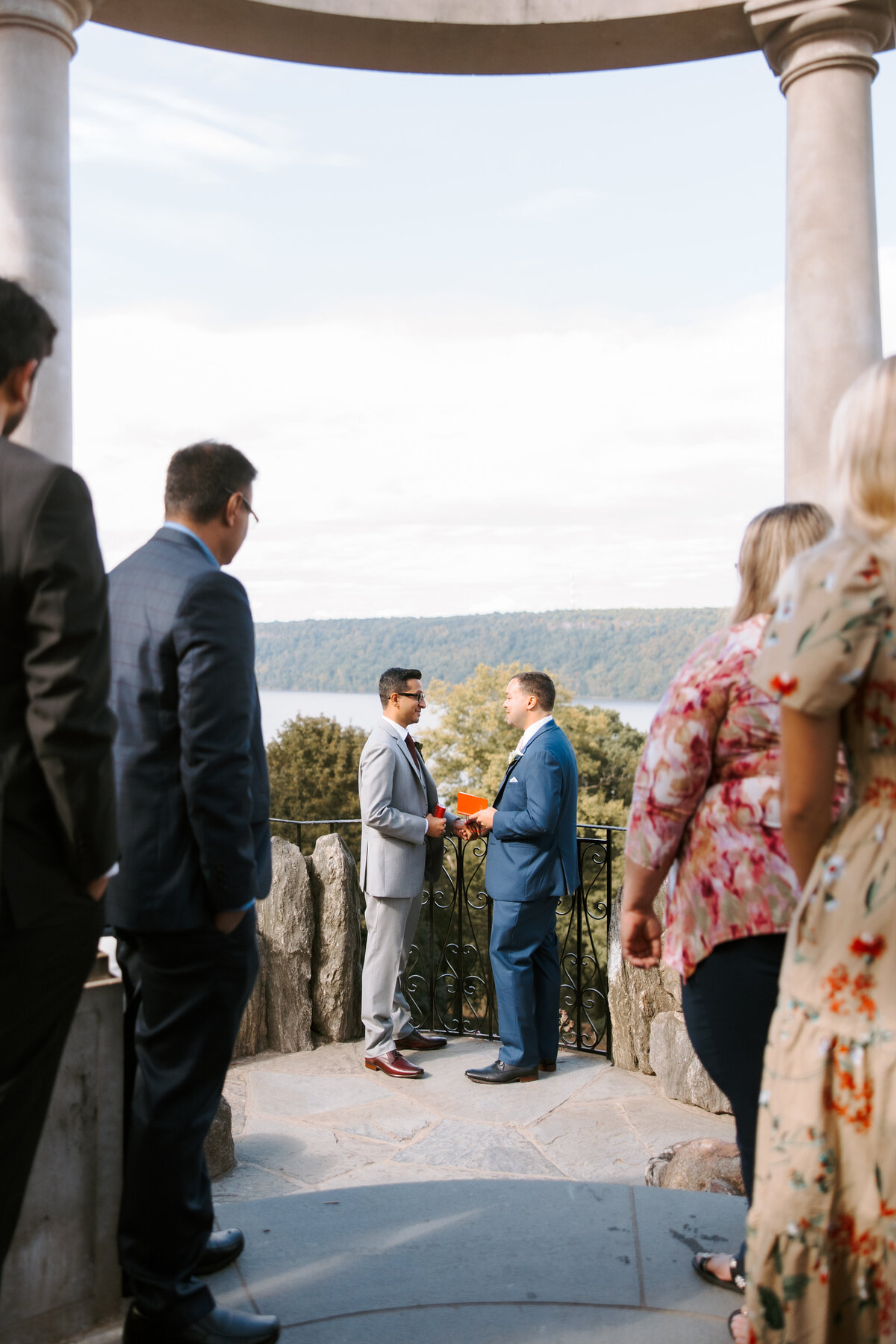 Mehul & Stefan - Rezdora NYC Untermyer Gardens - Intimate Wedding Previews 005
