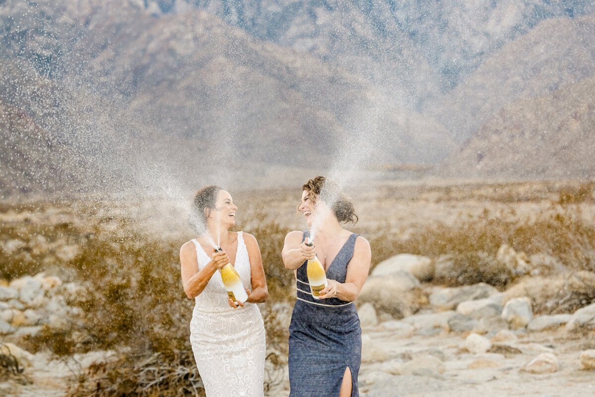Elopement in Palm Springs