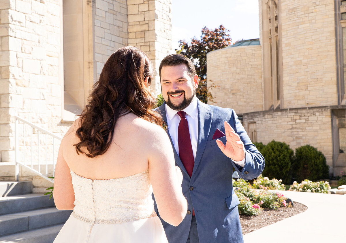 Cathedral of Immaculate Conception Fort Wayne Indiana Wedding Photography-87