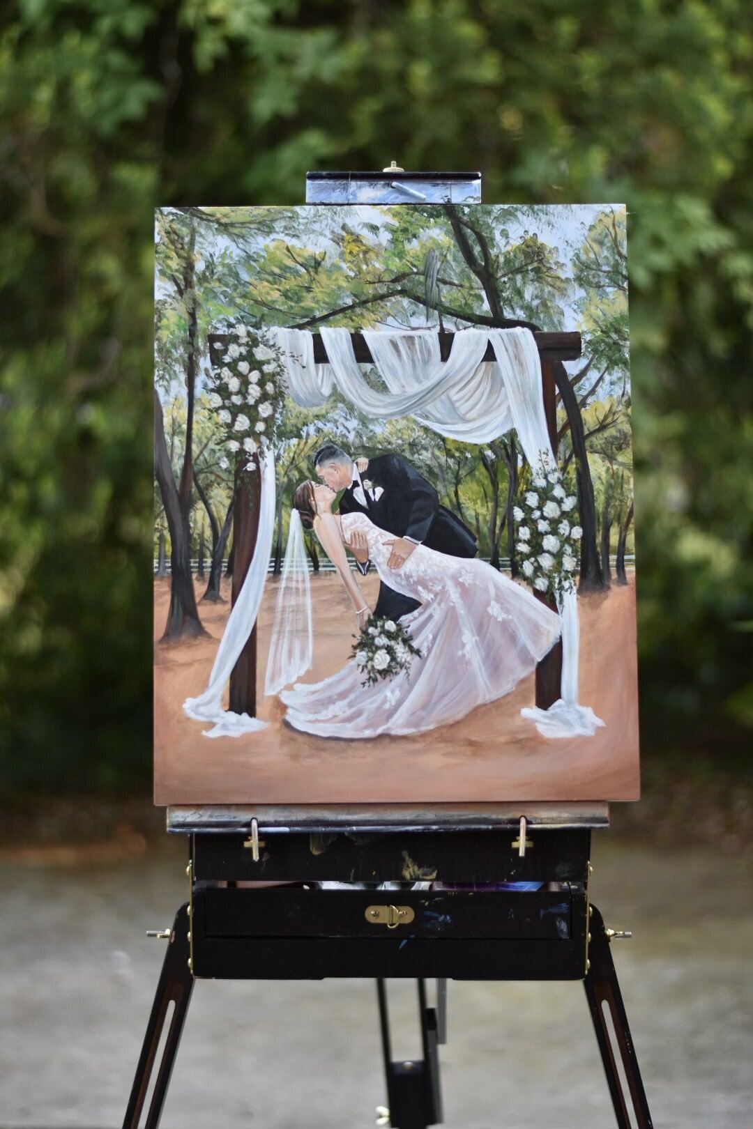 Live Painting- Chandler Oaks Barn 