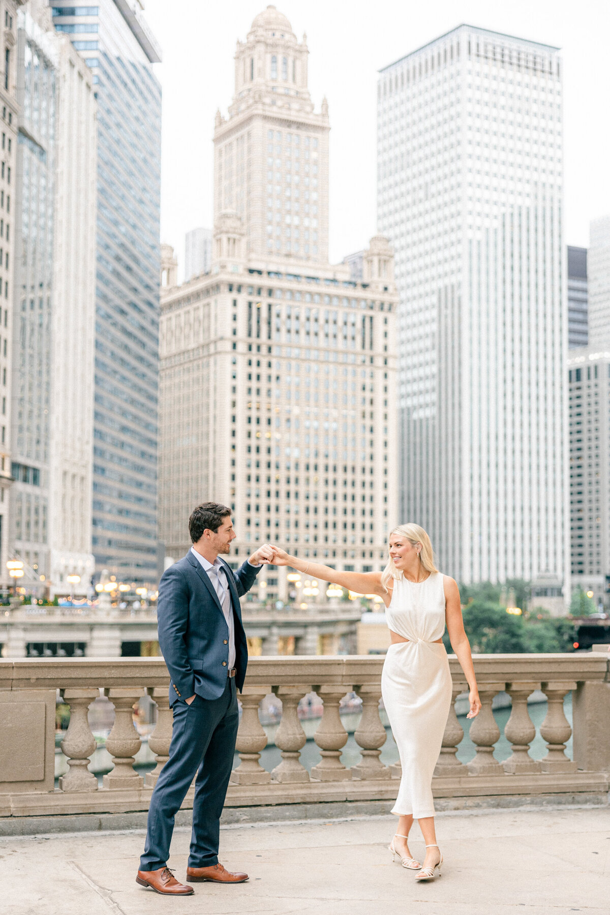 Lexi Benjamin Photography_A Downtown Chicago Engagement Session-15