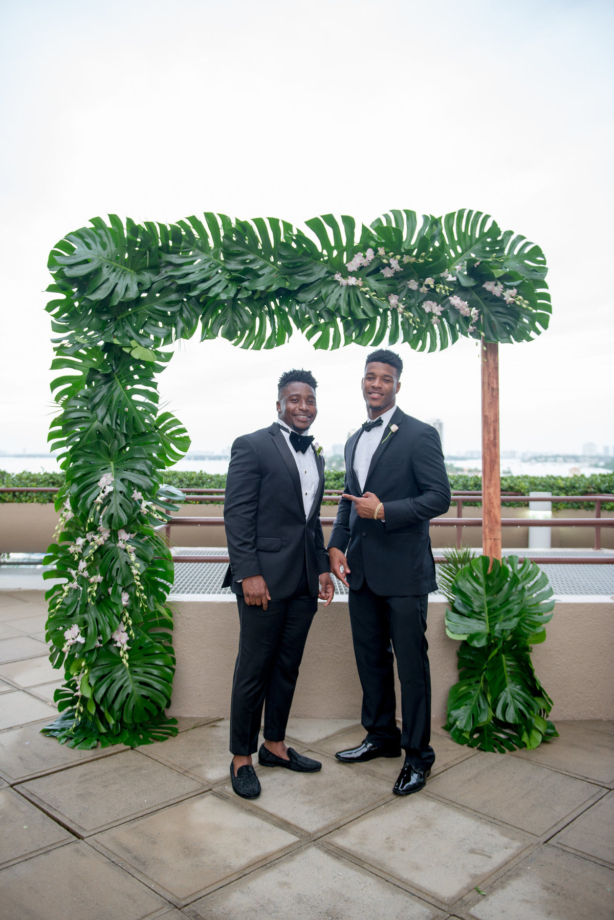 NFL Miami Dolphins Brandon Radcliff ShaKyra Radcliff Briza on the Bay Wedding Andrea Arostegui Photography-198