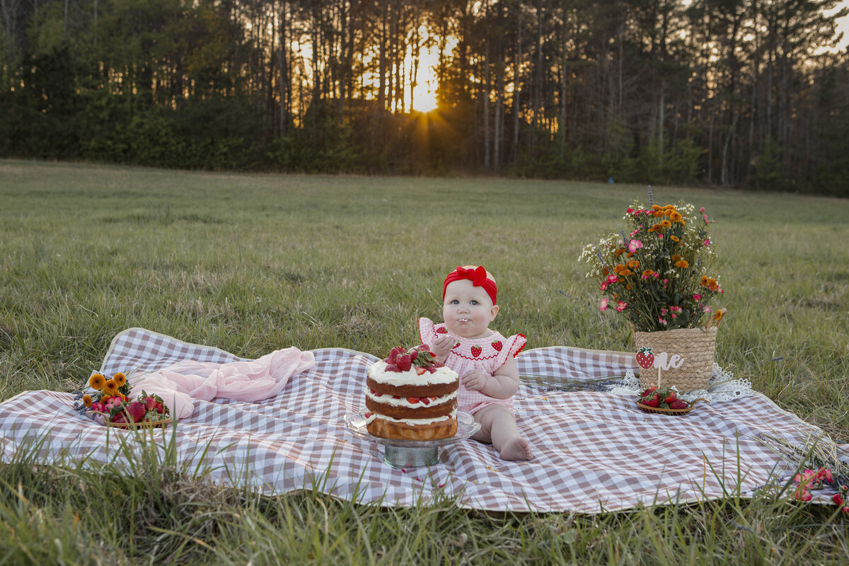 Atlanta Cake Smash Photography