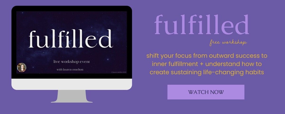 personal life fulfillment masterclass