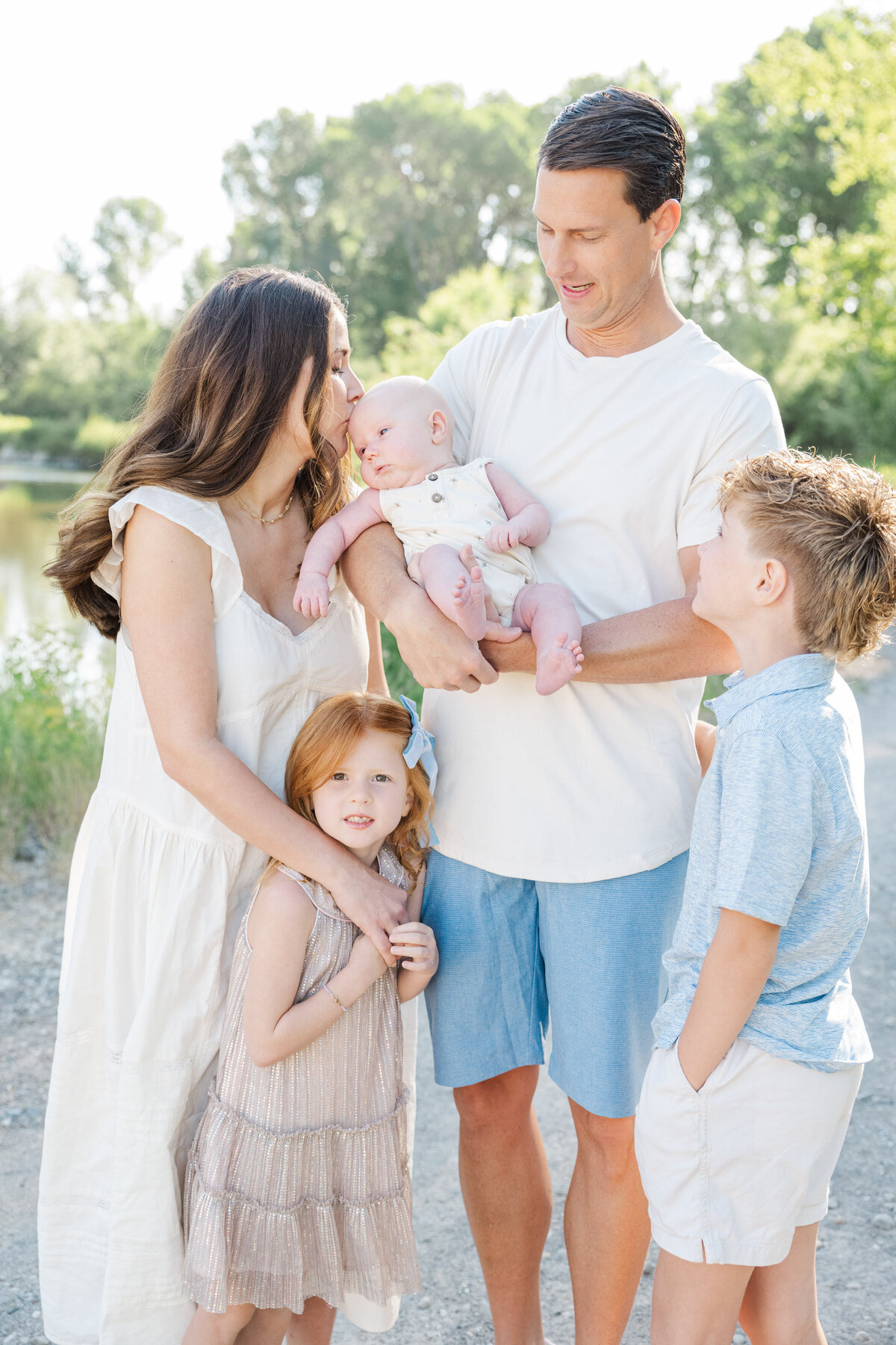 family photos summer time