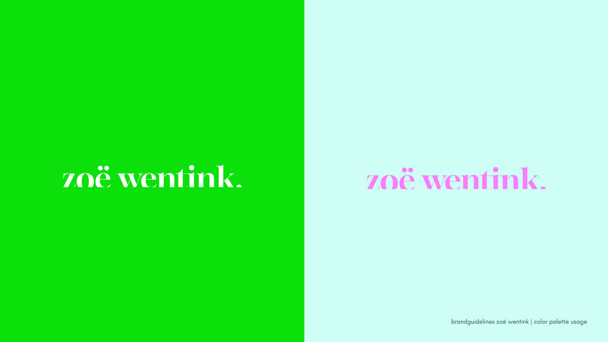 Color usage