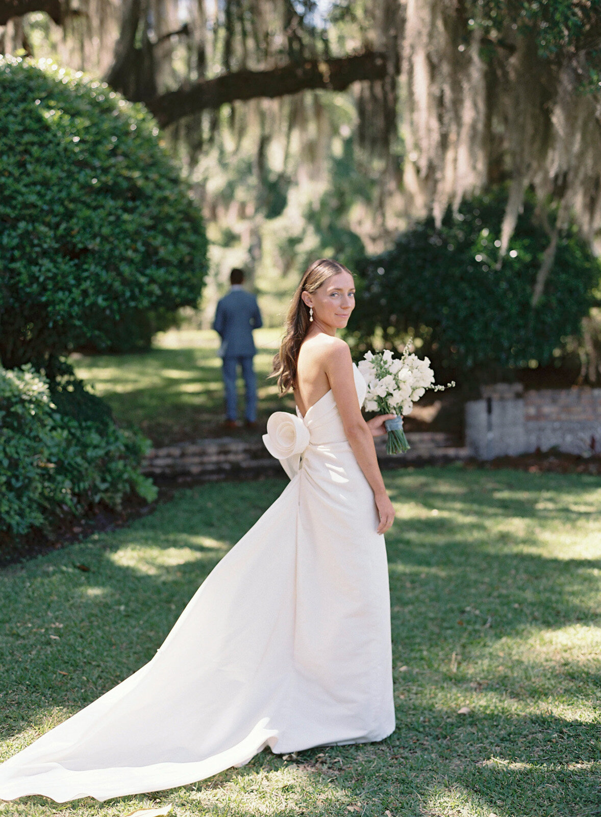 Luxury Southern Tented Wedding on Sea Island, GA-15