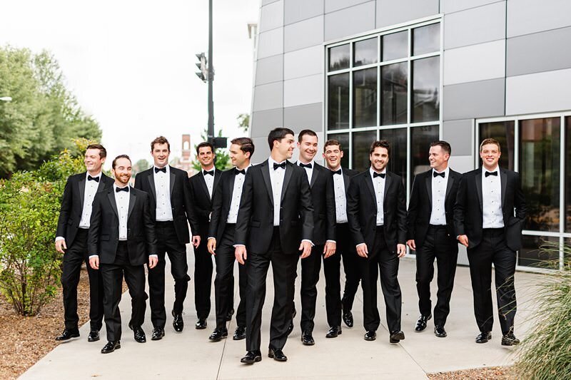 Classic Wedding at City Church of Evansville with Reception at ECC120
