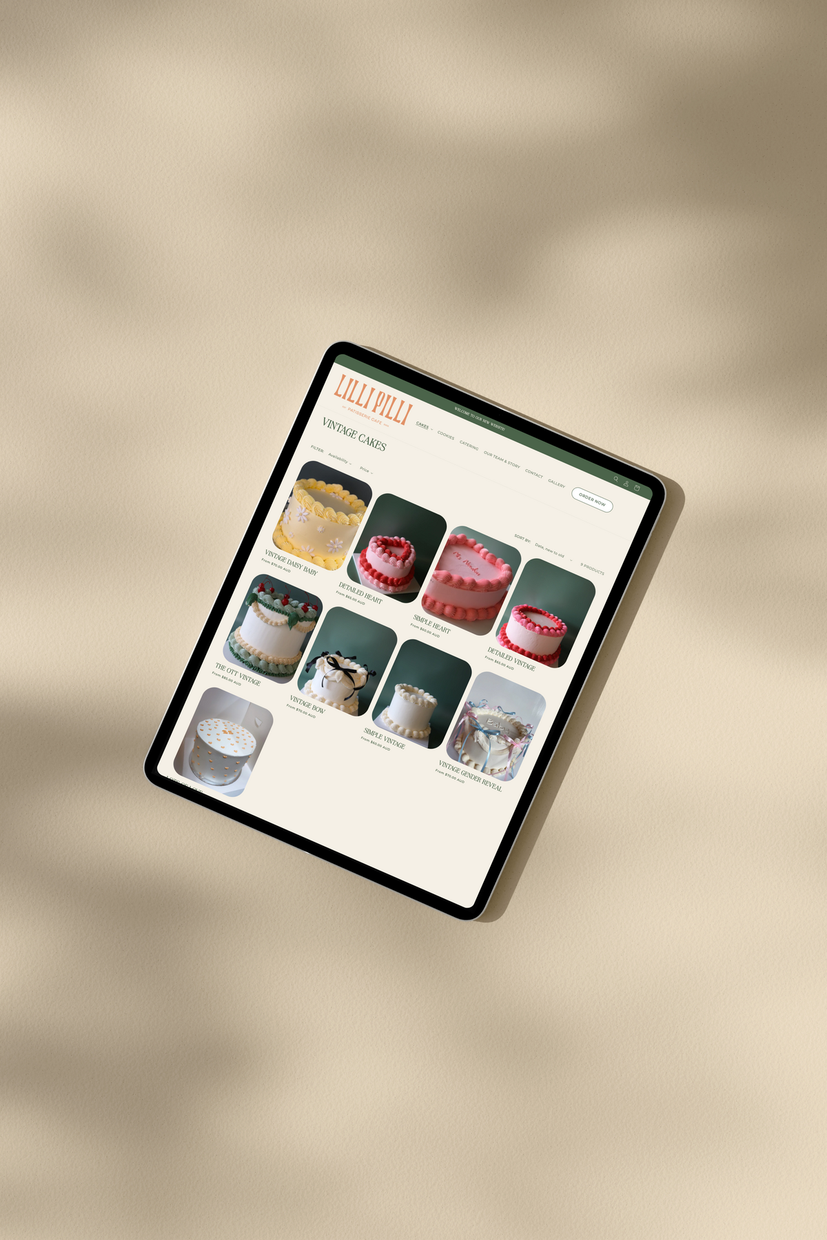 Dune iPad Mockup
