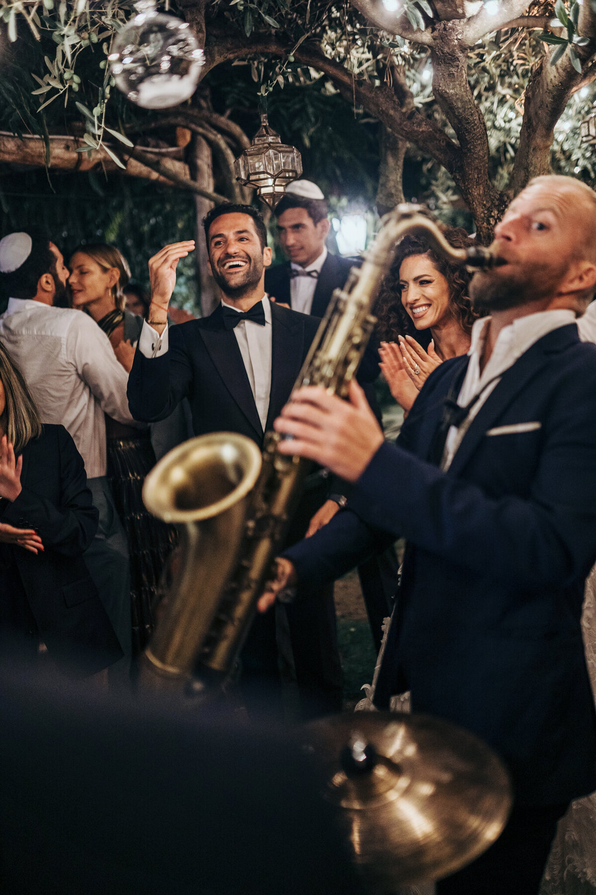 Music entertainment for newlyweds  during wedding in Amalfi caost