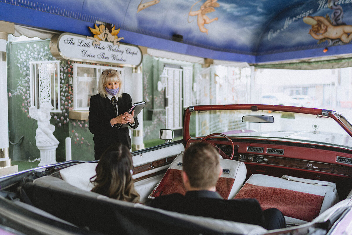 A Little White Chapel Wedding Downtown Las Vegas Elopement Photography Packages Pink Cadilliac-0105