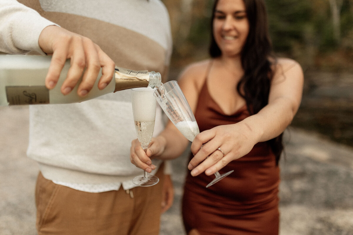 Adventure Engagement Photos Sunset Water 009