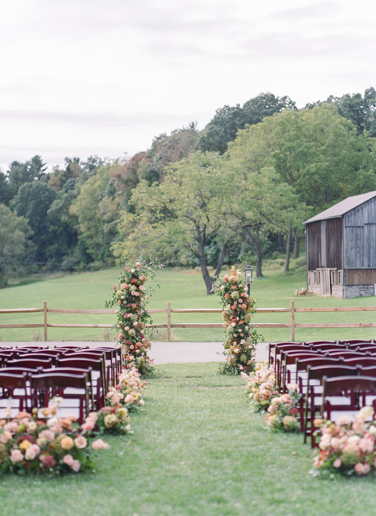 Araka Walker Photography  at  Hartwood Acres fall wedding destination florist for Pittsburgh Pa