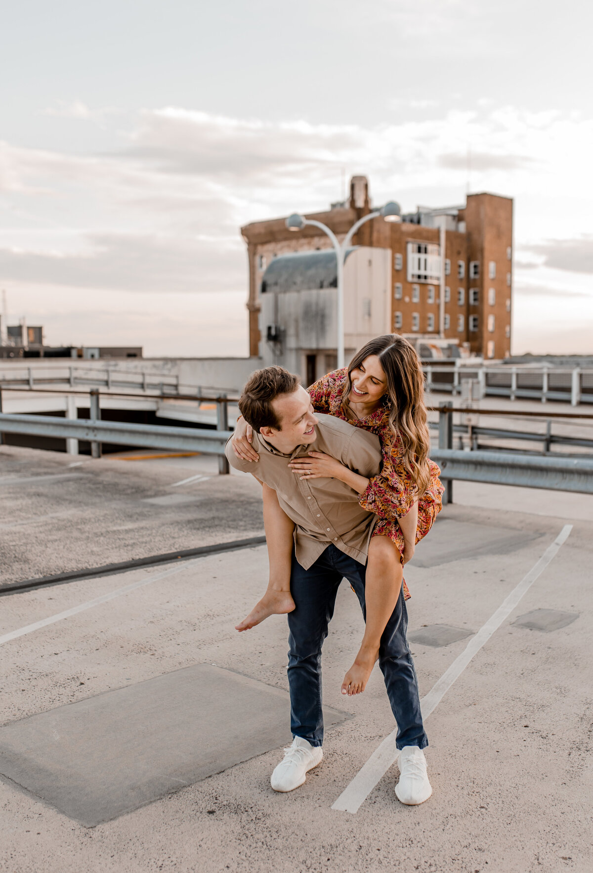 Rooftop Couples Session