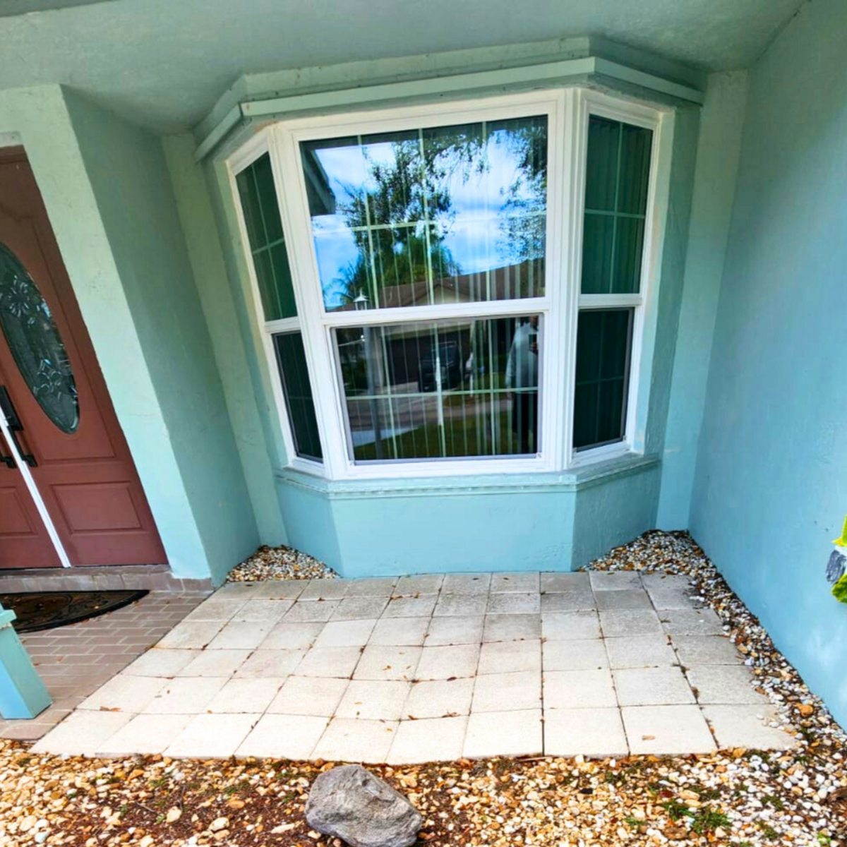 Front Patio Clean