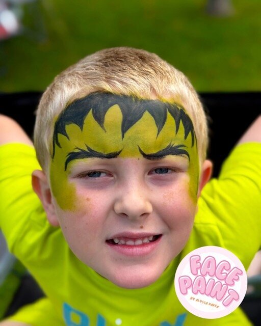 face-painting-by-alyssa-daken-hulk-smash-forehead-boys-face-paint-design