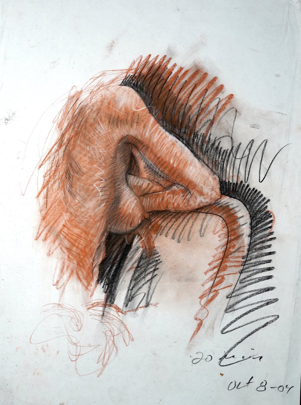 Brent Ray Fraser Figurative Nude Drawing 2001 - 06