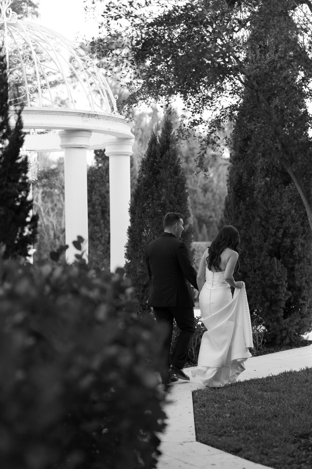 documentary photography at La Casa Toscana Wedding Venue Fort Myers Florida