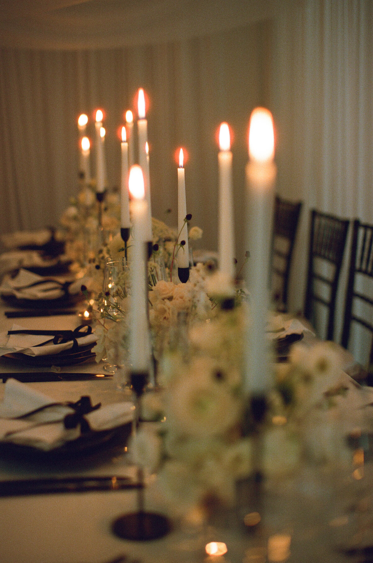 Sibley Events and Design - Candle Tablescape