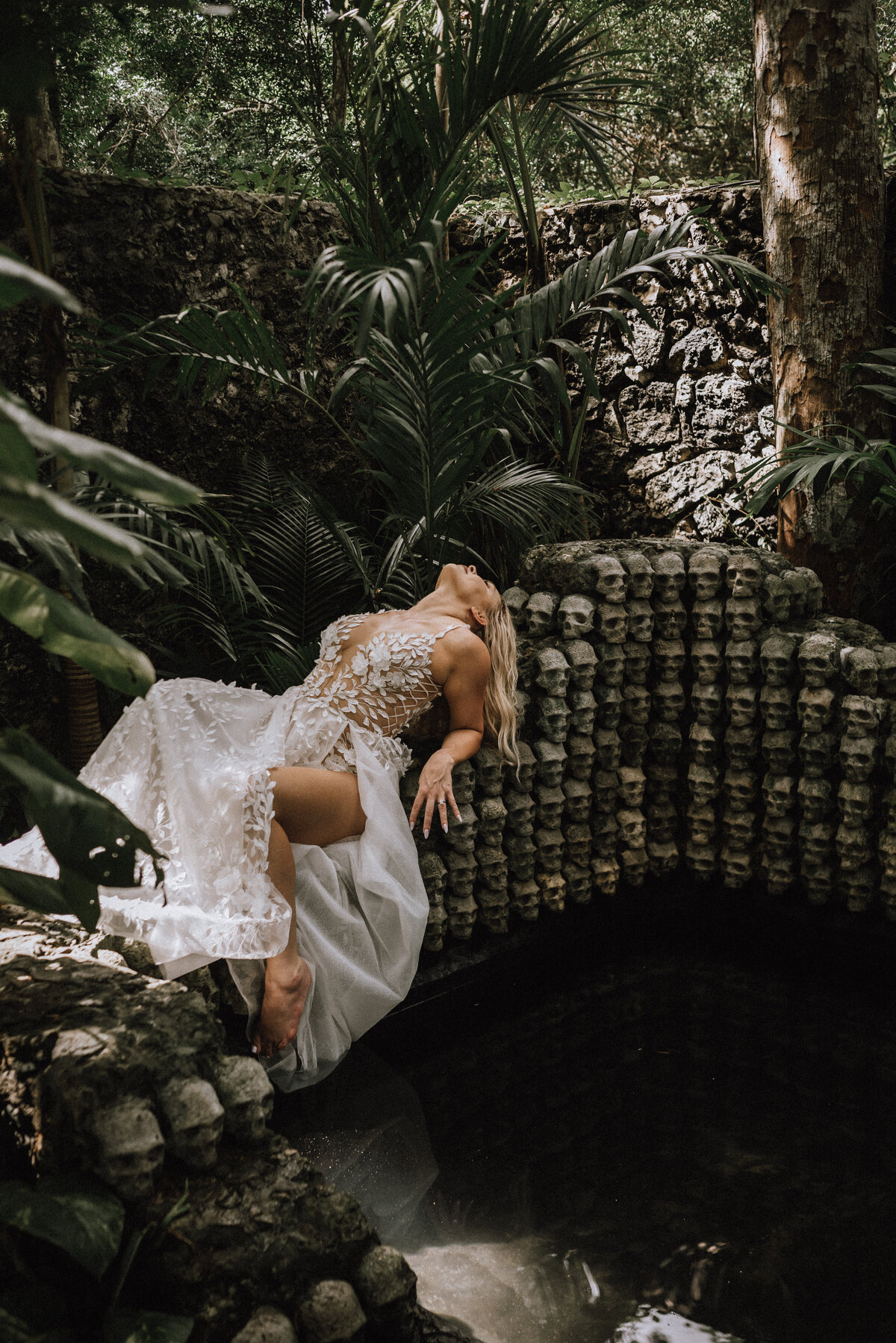 Mayan Wedding Ceremony at a Cenote in Tulum