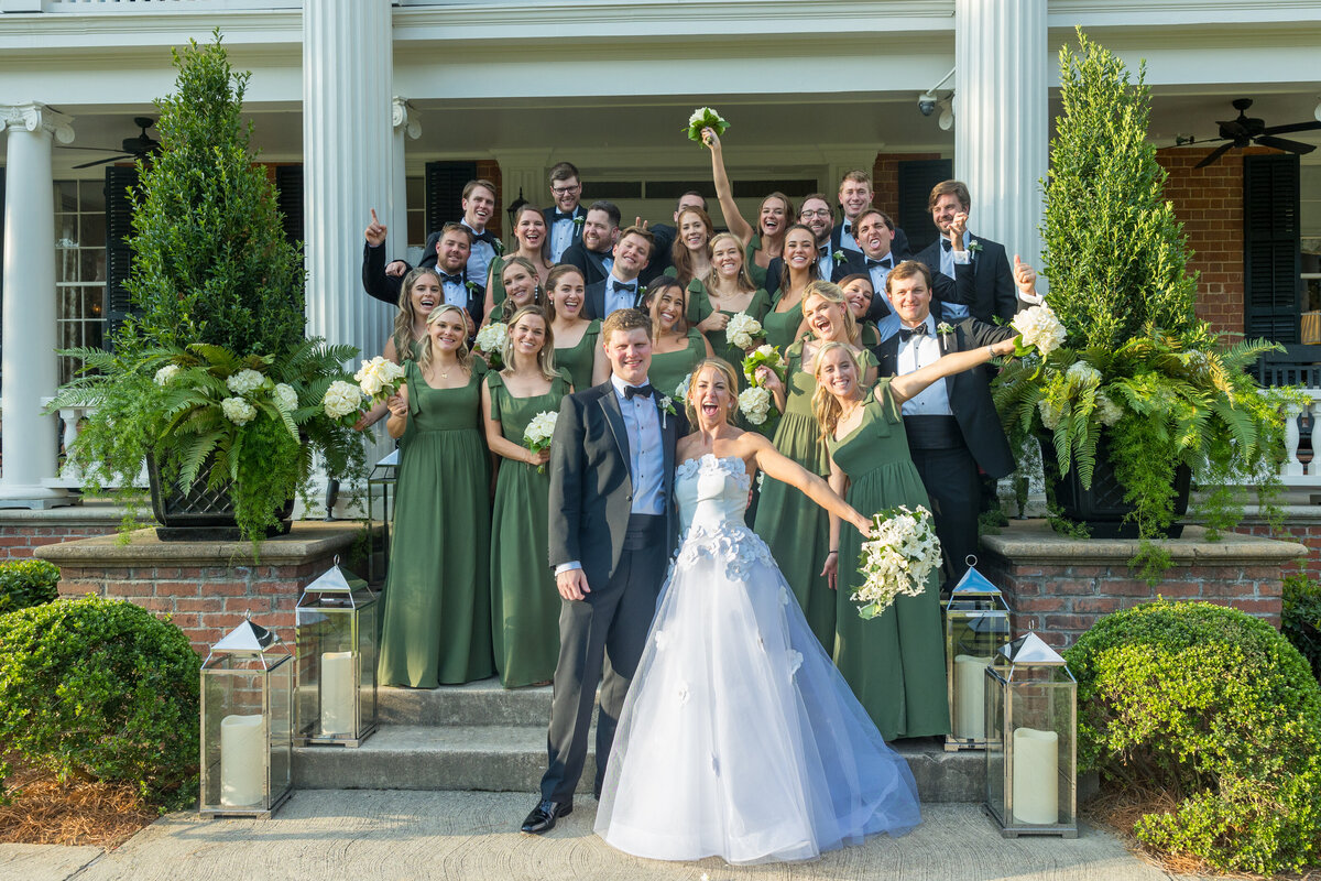 Wedding Party at Peachtree Golf Club