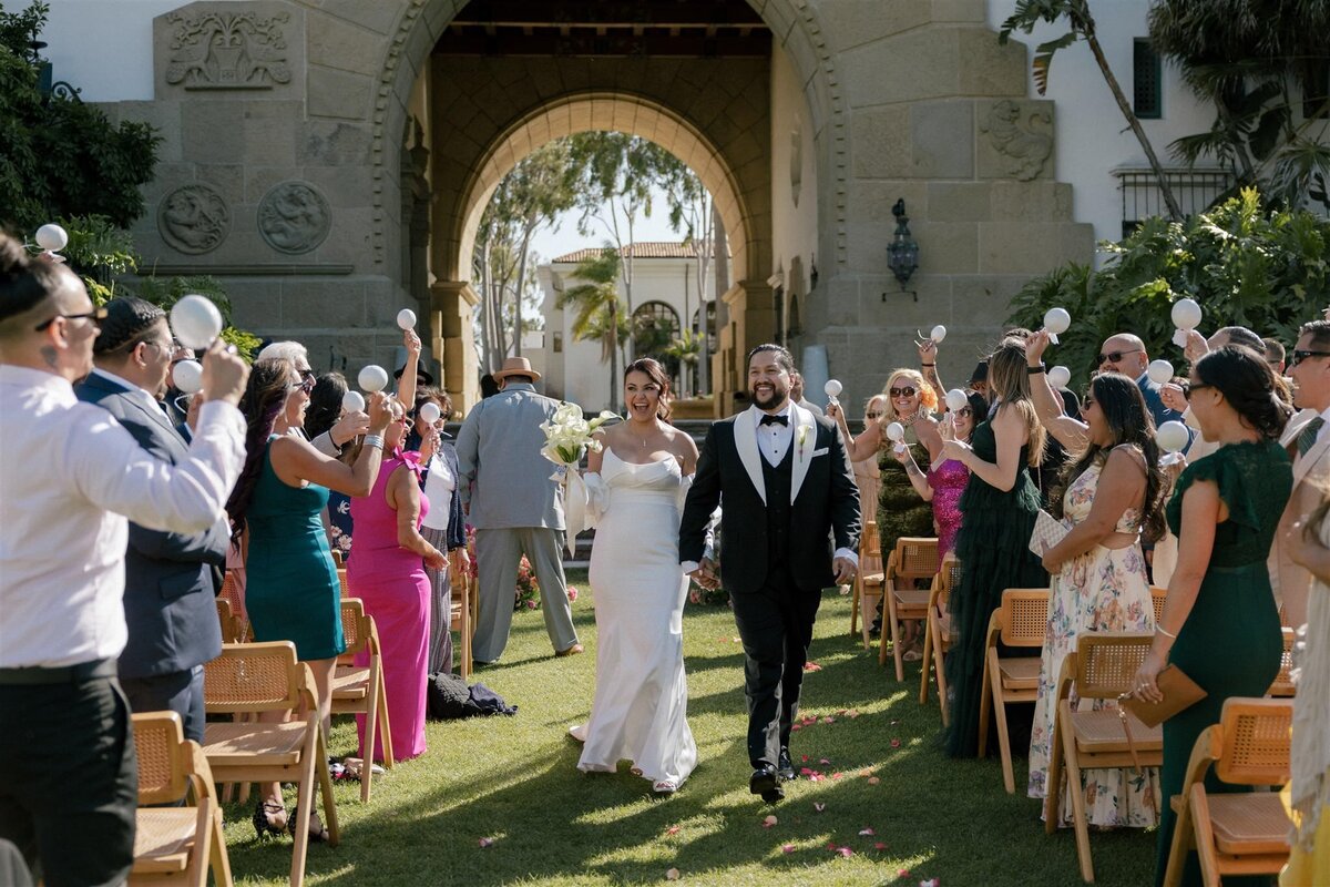 Santa Barbara Courthouse wedding ceremony - 52