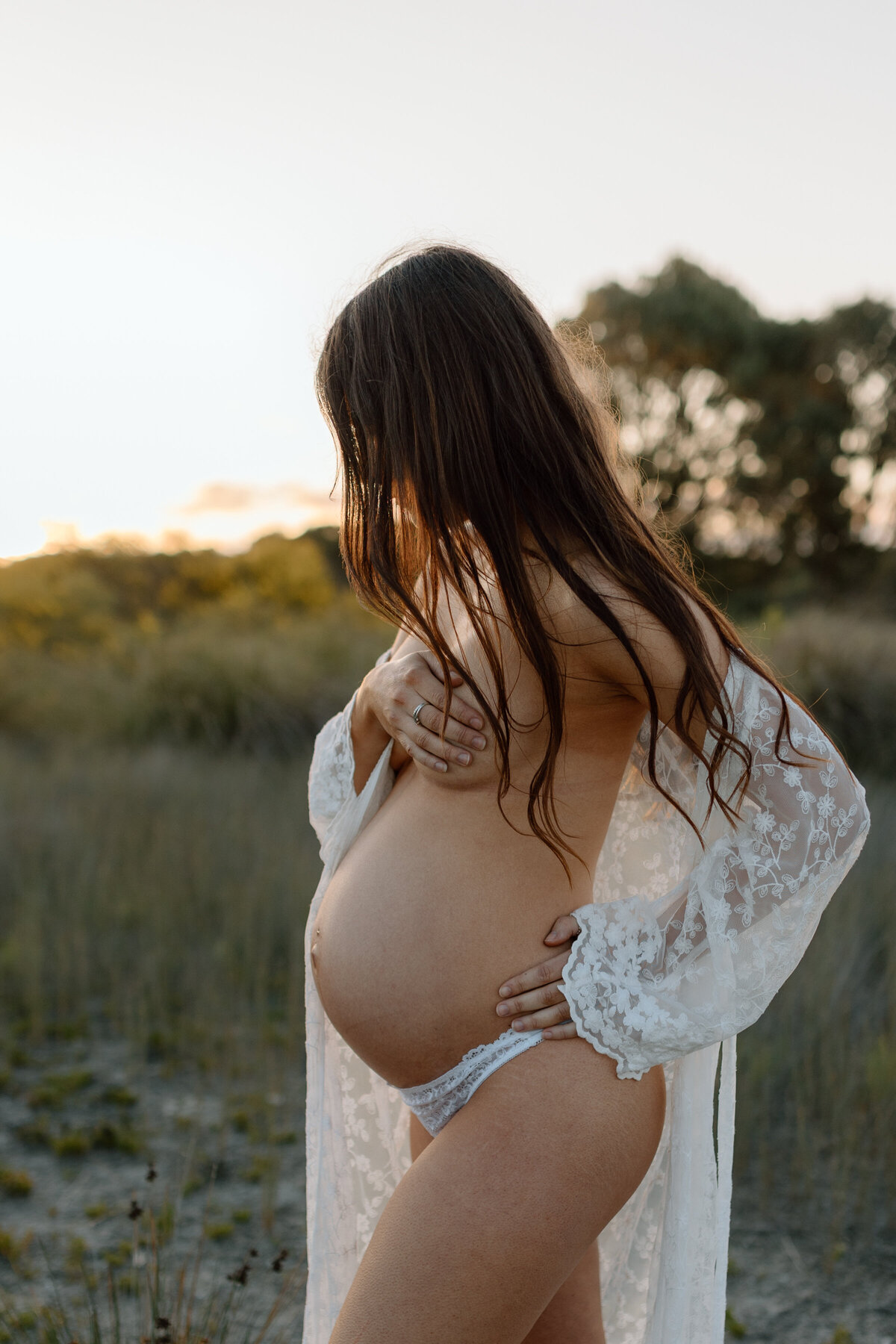 perth pregnancy and maternity photoshoot in nature-07