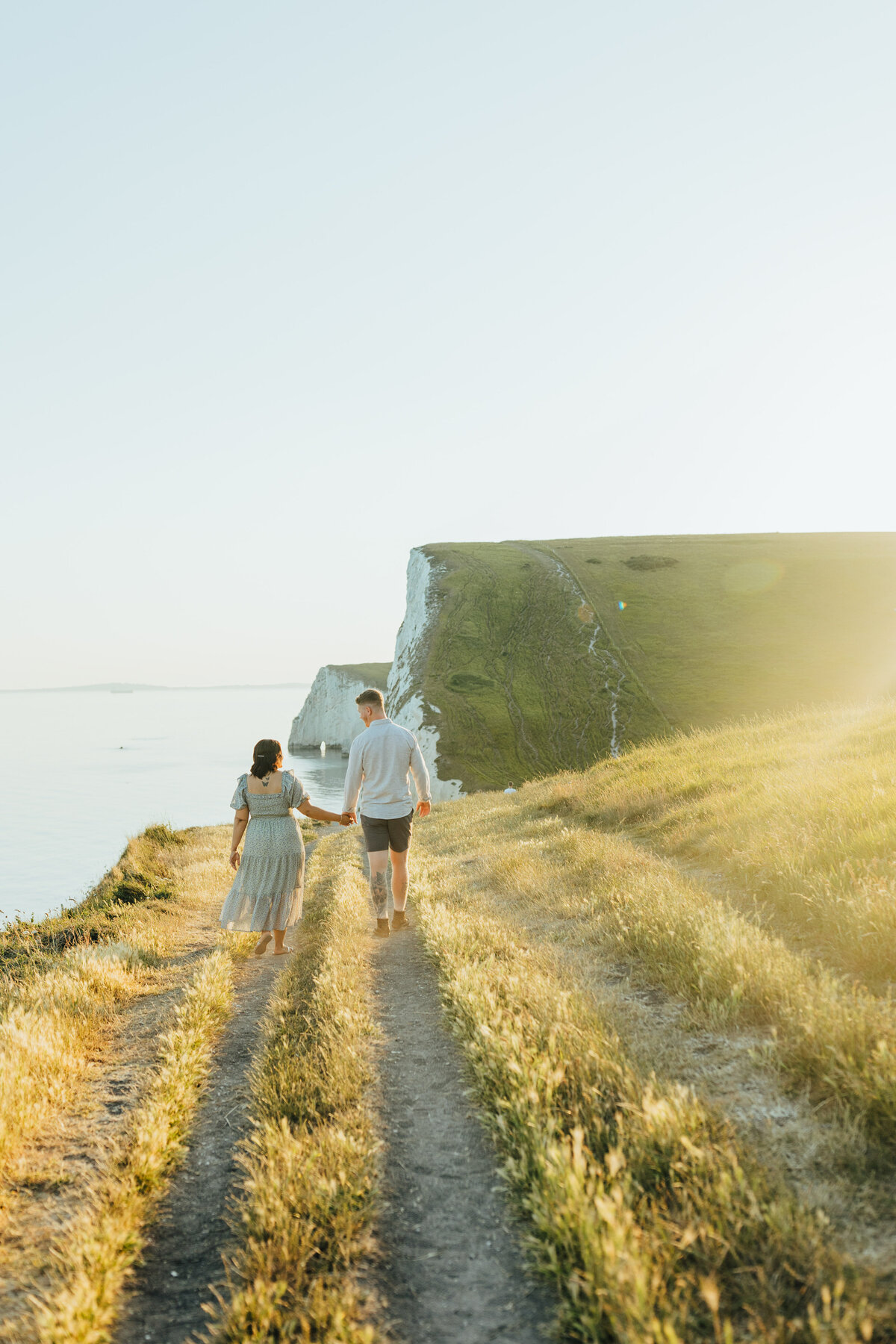 Durdle Door Engagement Photoshoot - Dorset Wedding Photographer, Aimee Joy Photography-27