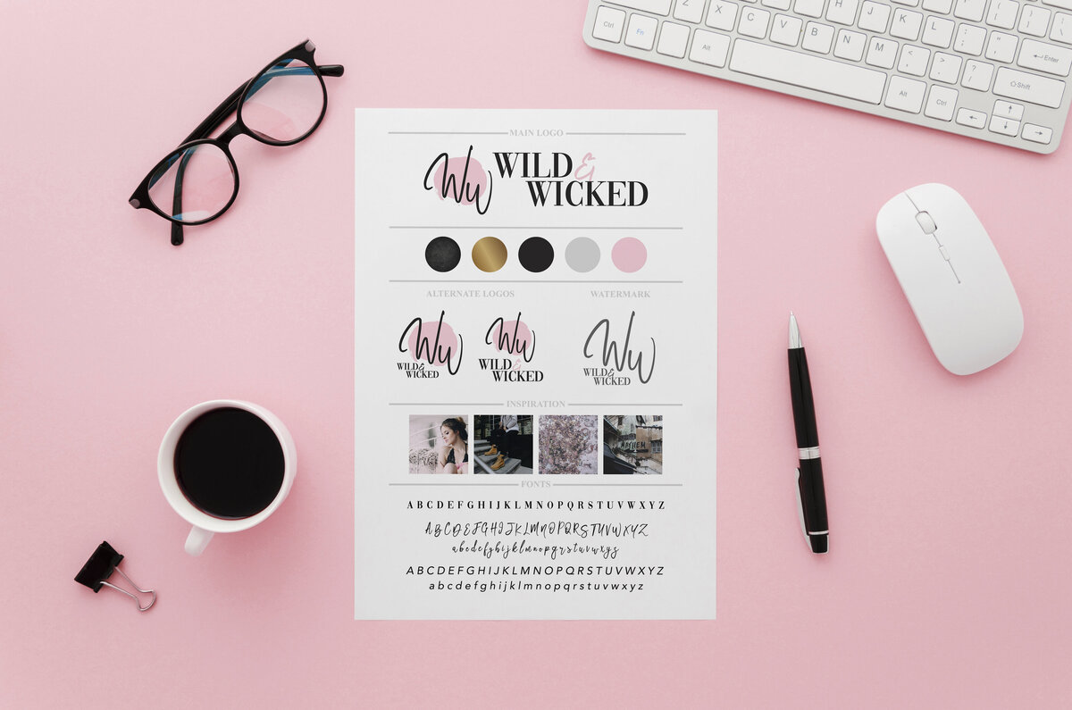 Wild & Wicked Brand Design by Alyssa Daken