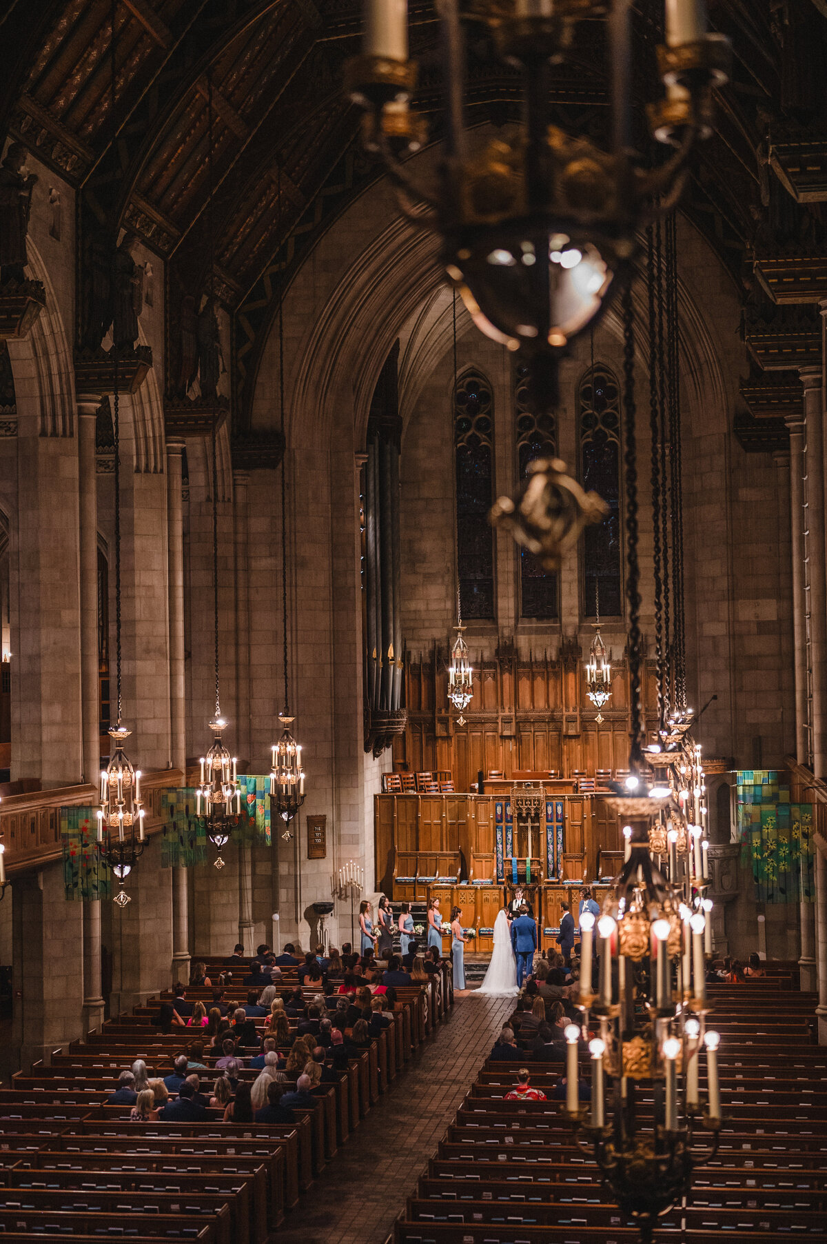 Fourth Presbyterian Church Wedding Ceremony 