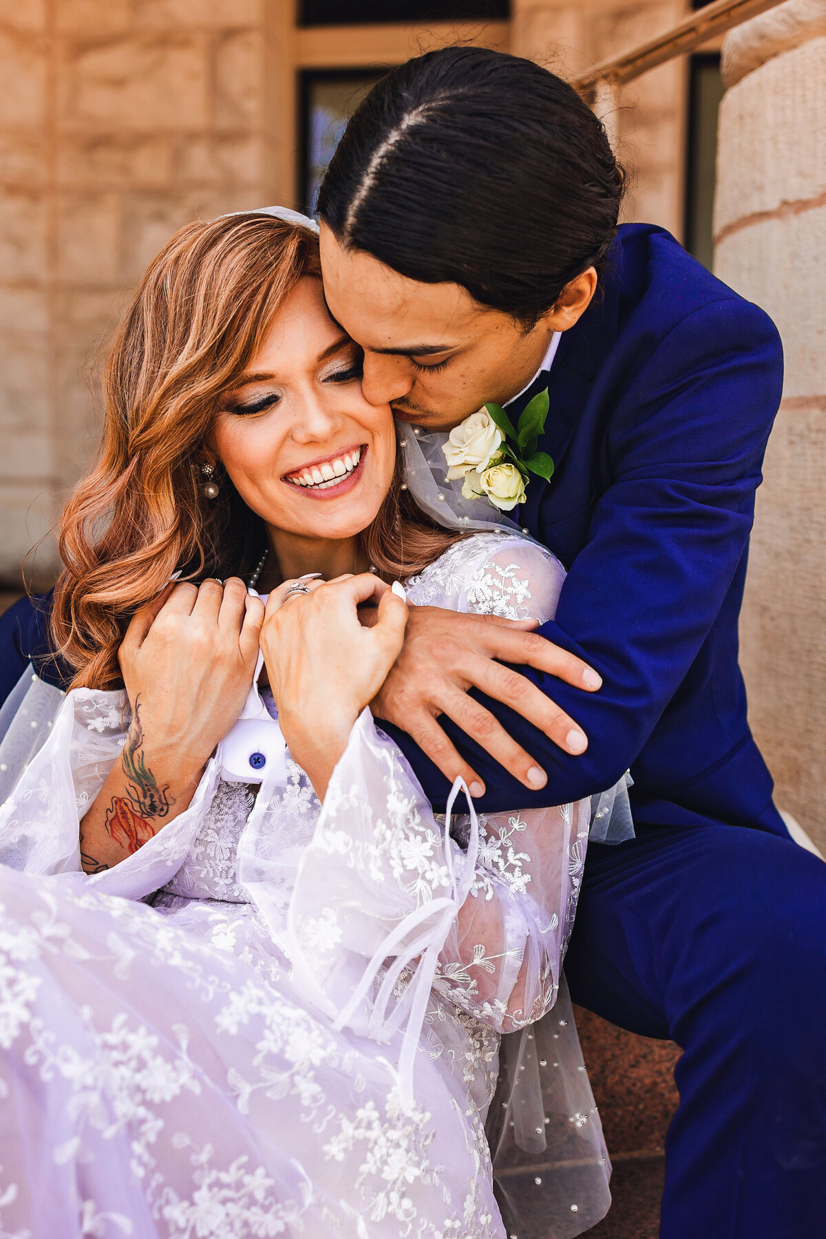 Discover a secret garden of love with a courthouse elopement in New Braunfels. Your intimate escape filled with color, laughter, and the promise of a beautiful adventure.