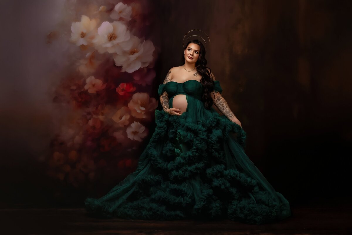 Cinderella gown maternity kh fashion