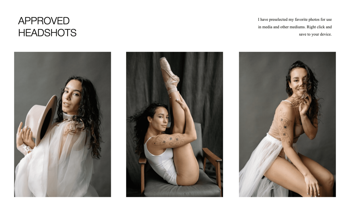 Yasmin Showit Screenshot 5