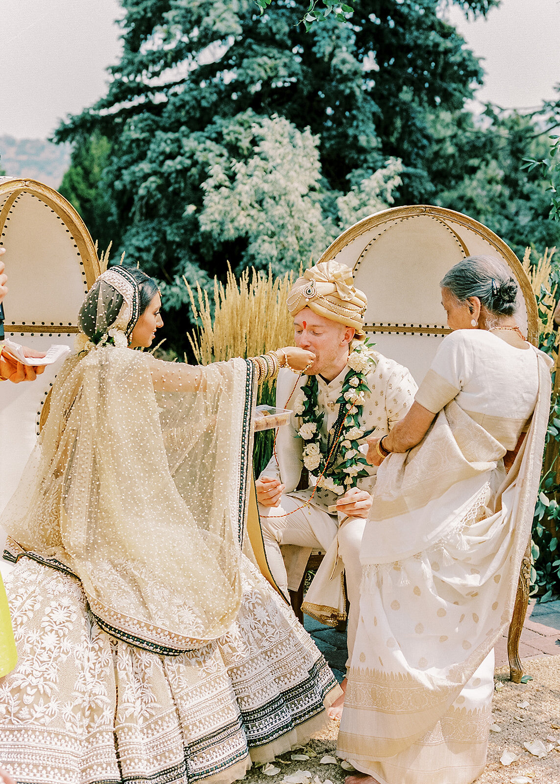 South Asian Fusion wedding ceremony