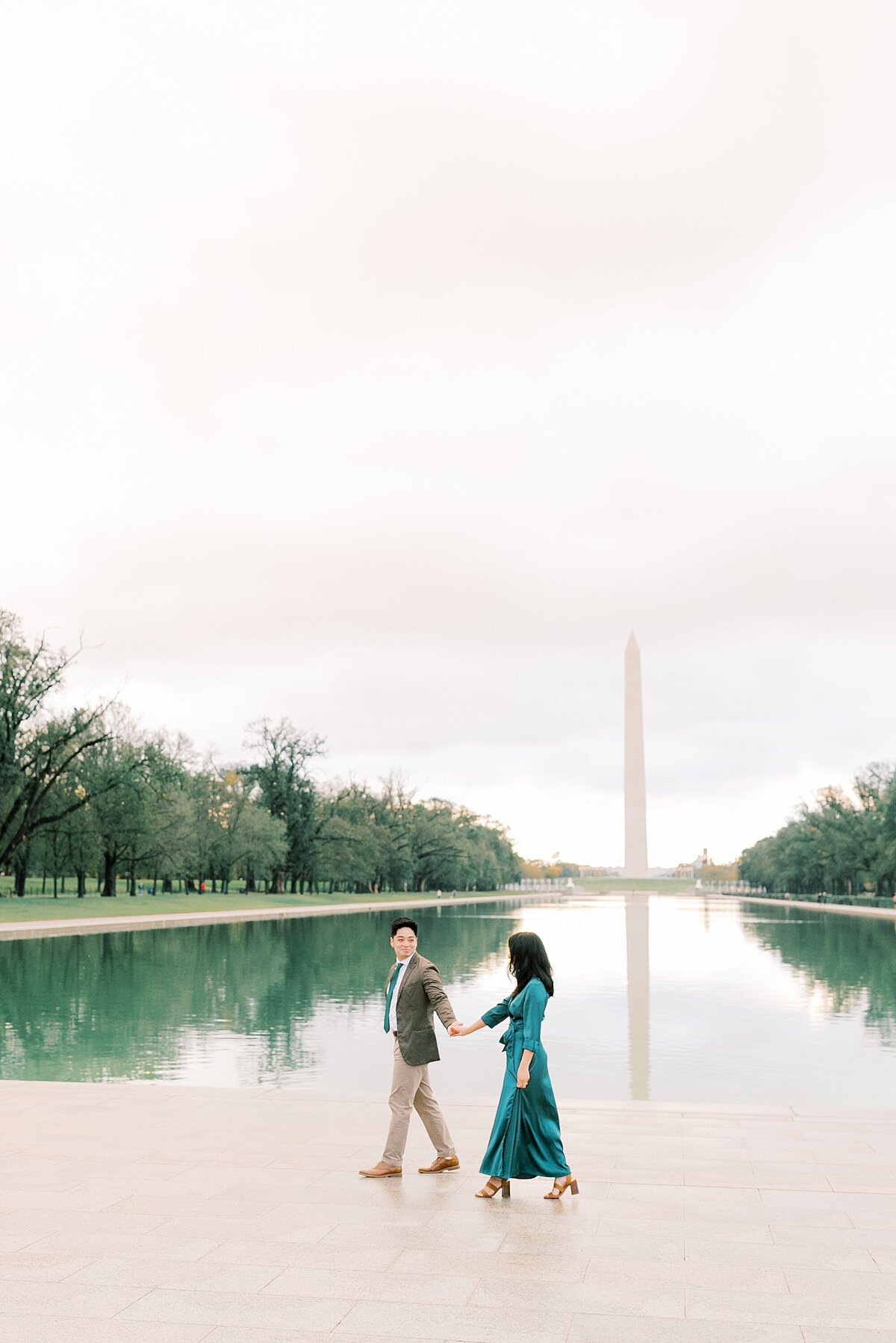 Engagement Session The Lincoln Memorial