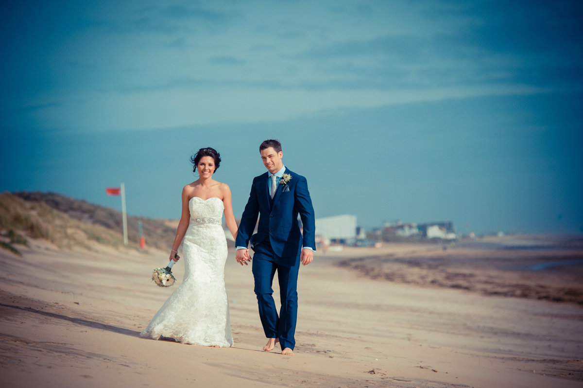 The Gallivant Camber Sands wedding photography destination beach