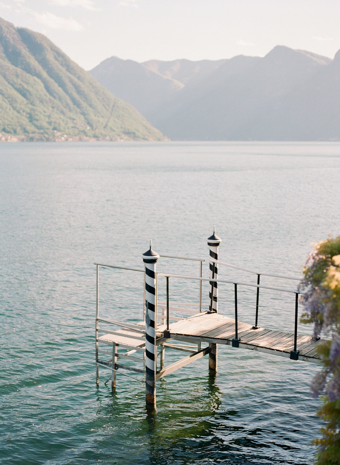 A view of Lake Como in Italy