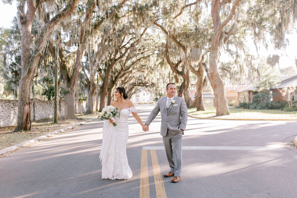 CAPTURED BY LAU PHOTOGRAPHY. Christina and John fountain of youth wedding st augustine fl--9