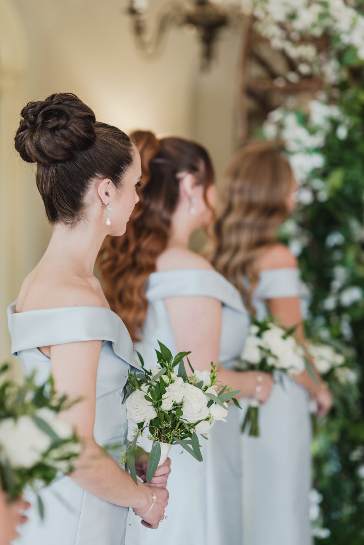 A TIMELESS ROMANTIC CLASSIC DUSTY BLUE BLACK TIE LOVETT HALL LUXURY WEDDING AT GREENFIELD VILLAGE IN DEARBORN MICHIGAN BY KARI DAWSON52