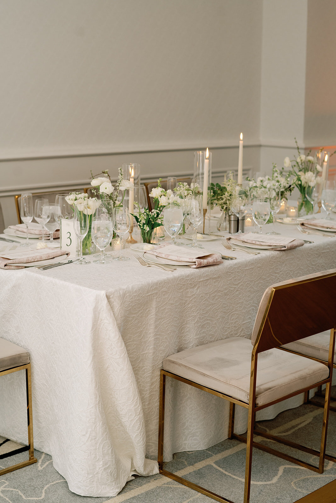 Four Seasons Chicago Delaware Room Wedding