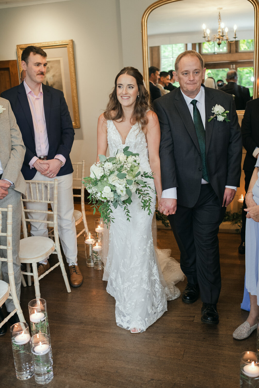 Romantic Wedding at Hilltop Country House, Cheshire - Stunning Countryside Venue-59