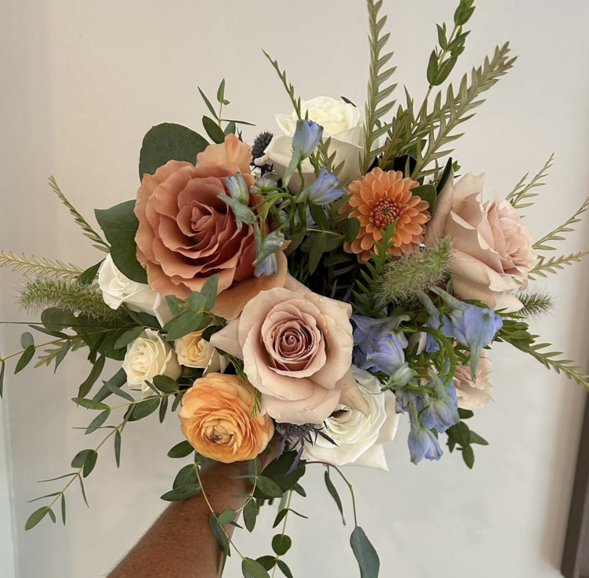 Indianapolis wedding florist - fall bouquet
