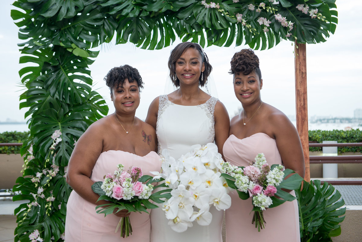 NFL Miami Dolphins Brandon Radcliff ShaKyra Radcliff Briza on the Bay Wedding Andrea Arostegui Photography-164