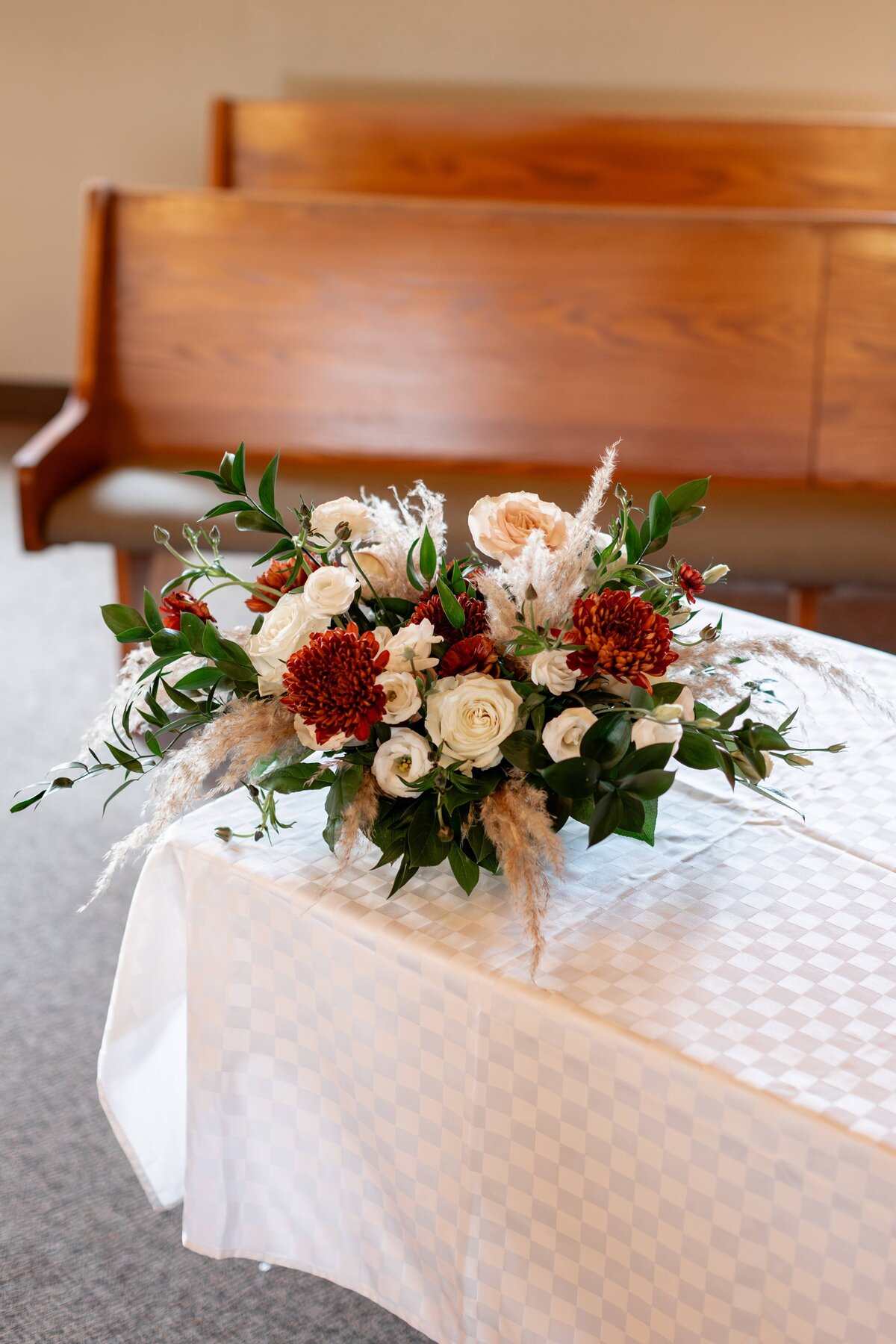 K&J Terracotta Wedding Flowers6