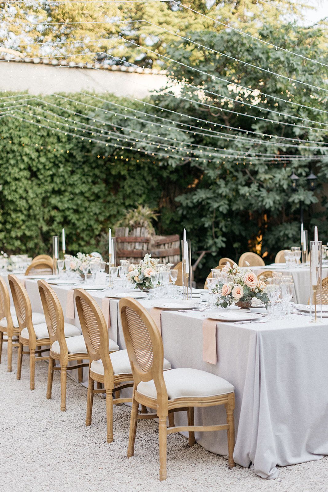 Lily Maxx wedding at chateau Robernier in a Monique Lhuillier gown - Veronique Lorre florist24