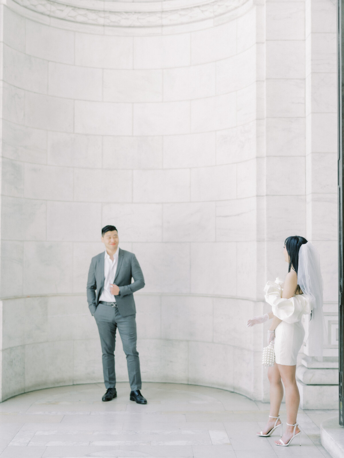Vogue Editiorial NYC Elopement Themed Engagement Session Highlights | Amarachi Ikeji Photography 30